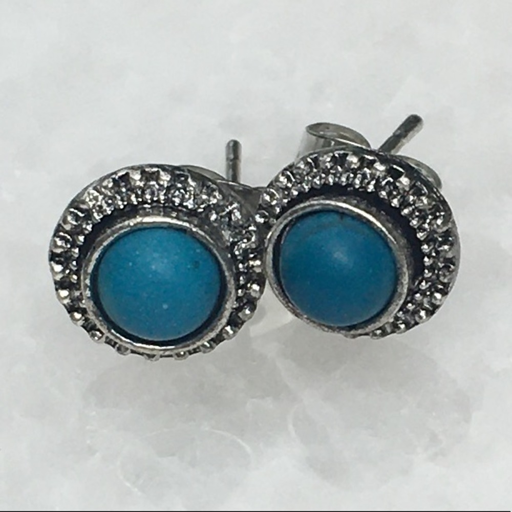 Turquoise Stud Earrings